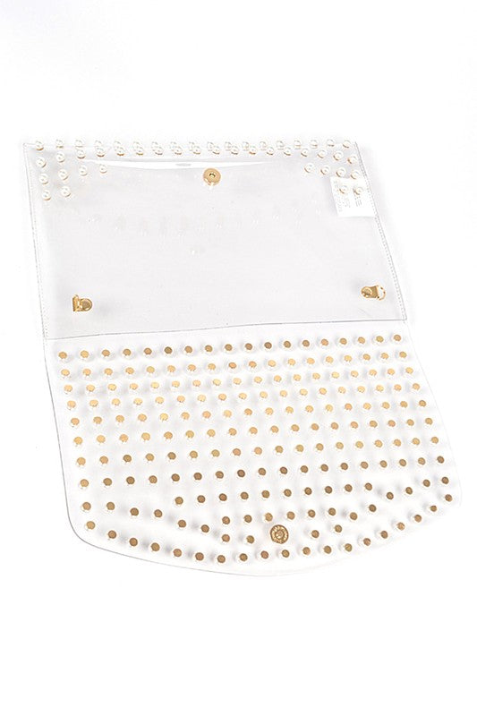 PEARL STUDS CONVERTIBLE ENVELOPE