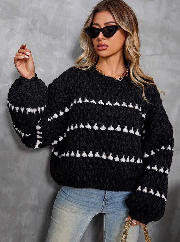 CHUNKY KNIT SWEATER
