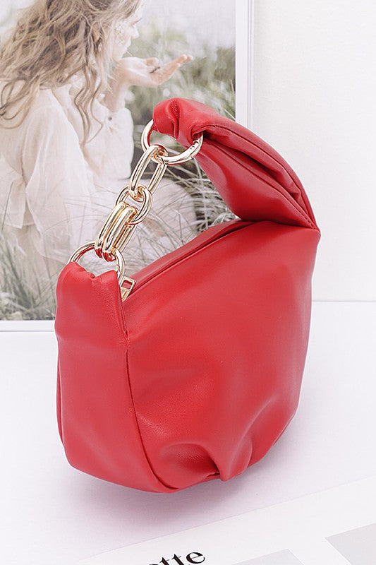 CHUNKY CHAIN HANDLE MINI BAG