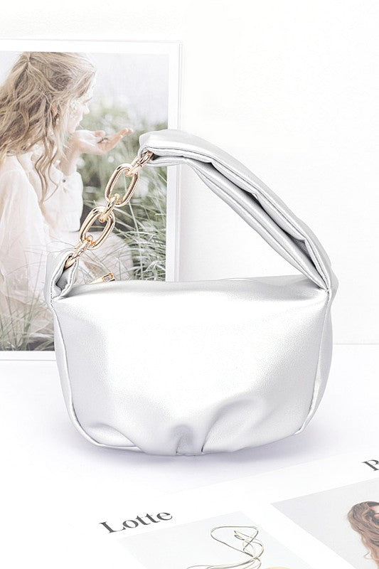 CHUNKY CHAIN HANDLE MINI BAG