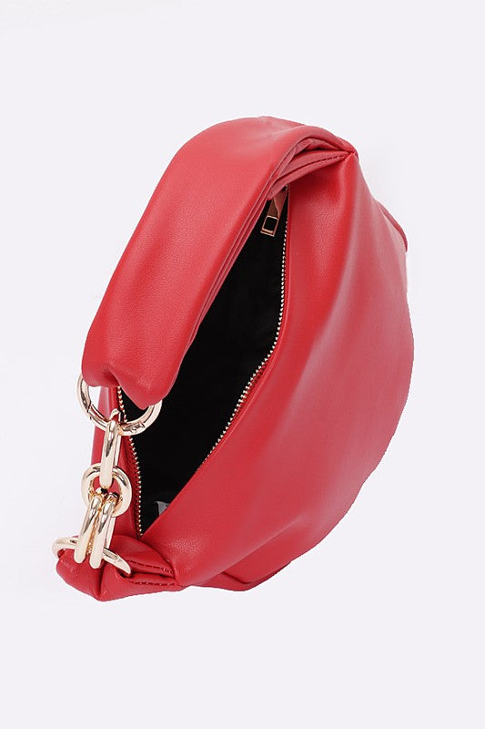 CHUNKY CHAIN HANDLE MINI BAG