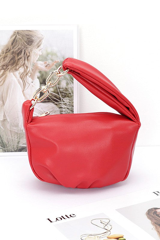 CHUNKY CHAIN HANDLE MINI BAG