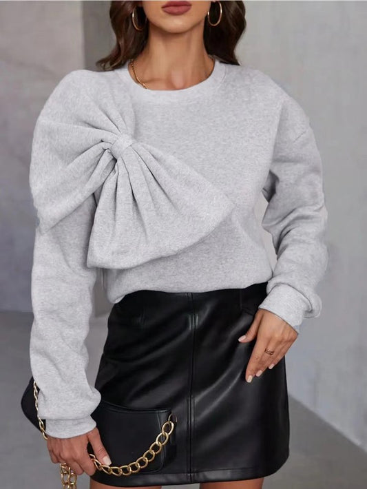 BOW DETAIL SWEATER