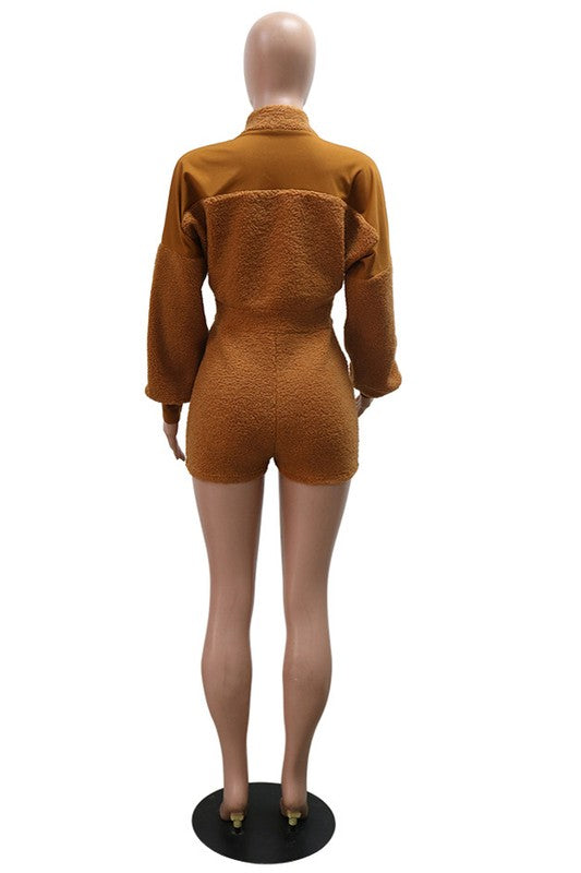 LONG SLEEVE ROMPER