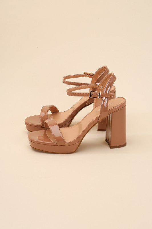 FINN-1 ANKLE STRAP HEEL