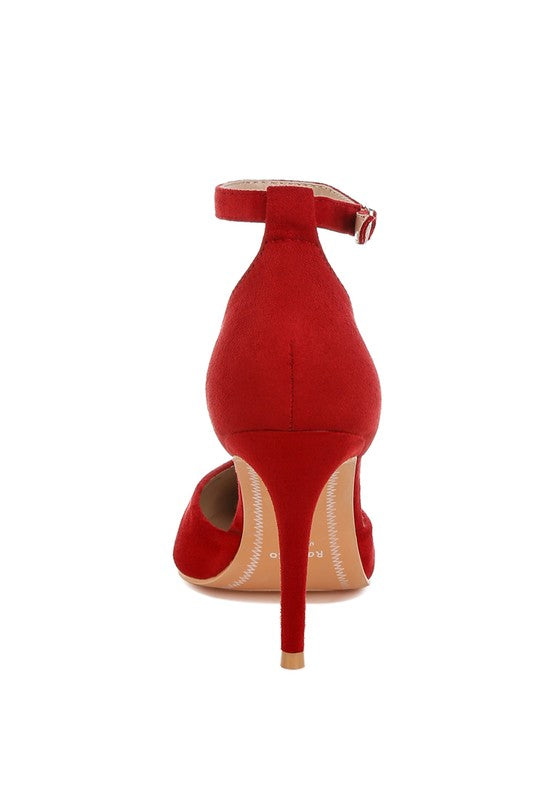 USHRA MICROFIBER STILETTOS