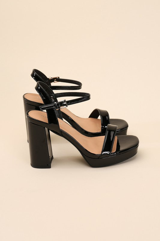 FINN-1 ANKLE STRAP HEEL