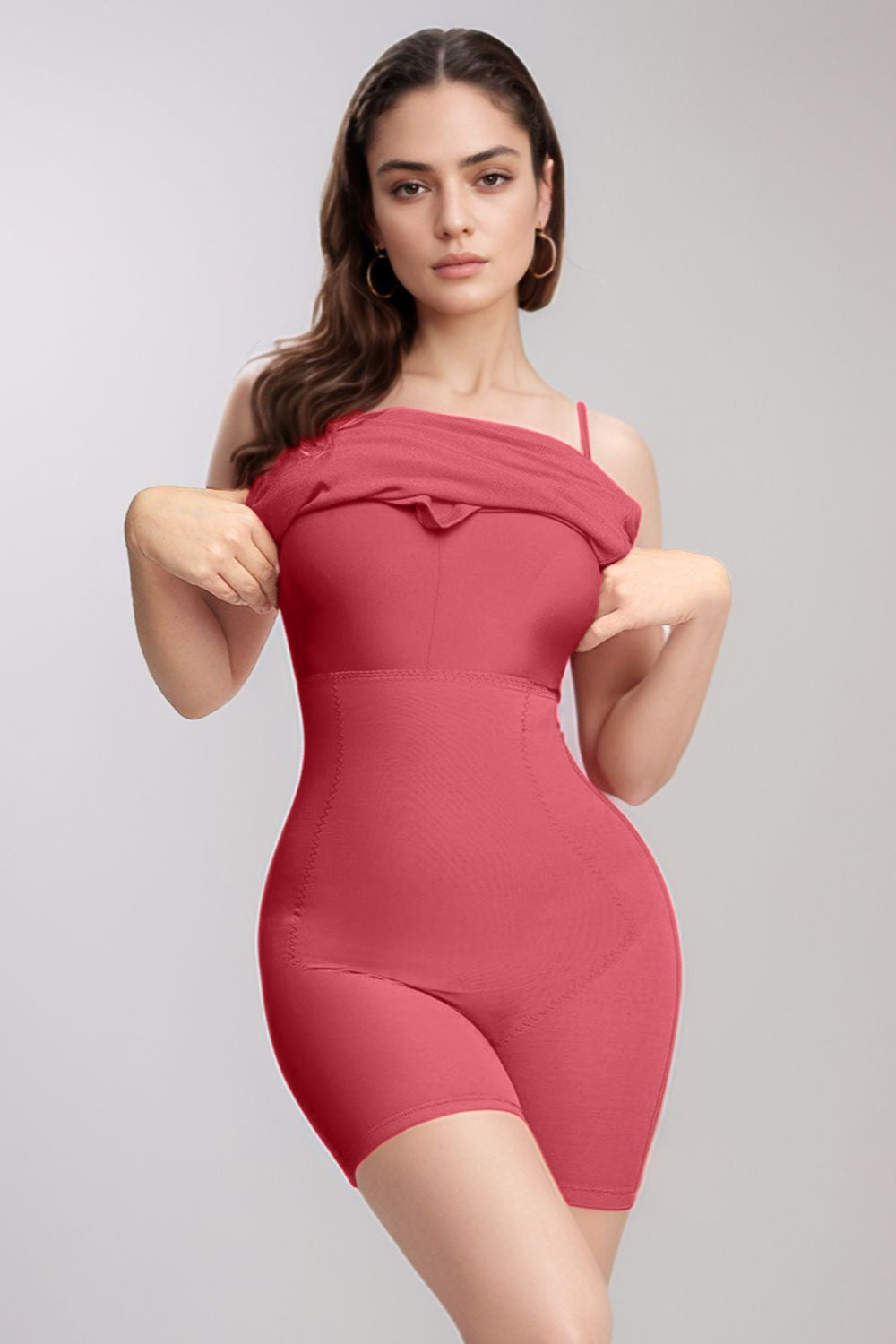 BASIC BAE BUILT-IN SHAPE WEAR SLEEVELESS MAXI DRESS