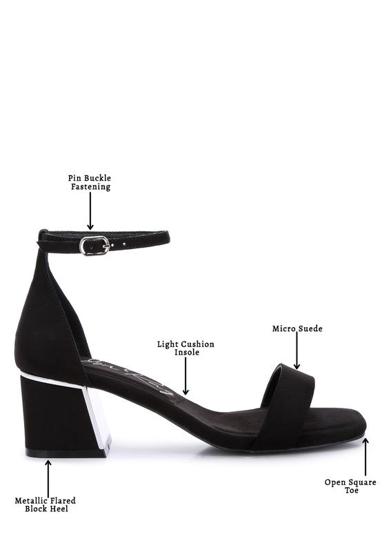 ESHE BLOCK HEEL SANDALS