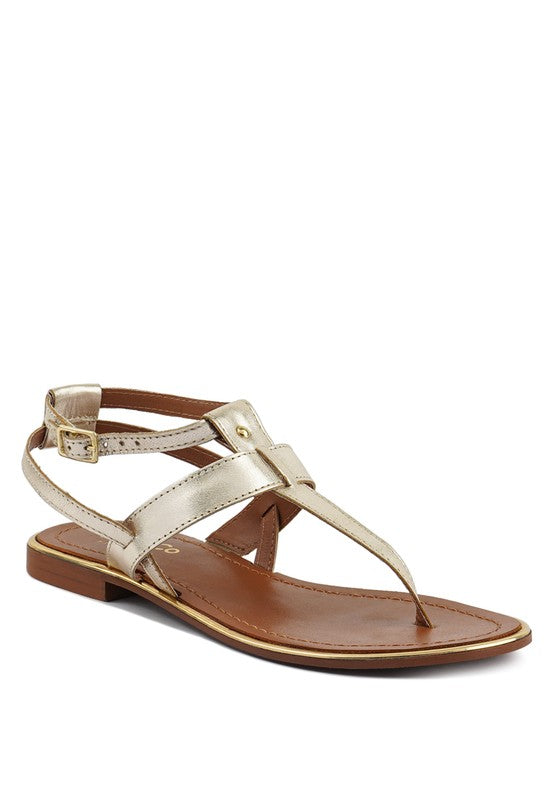 IRENE FLAT THONG SANDALS