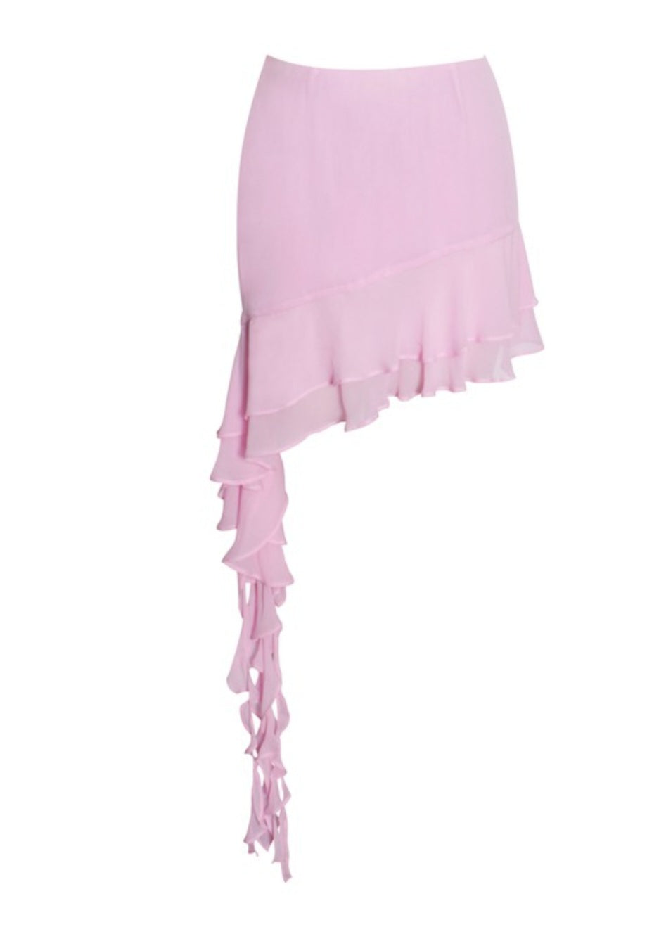 MISS CIRCLE CARLY RUFFLE DRAPING SKIRT