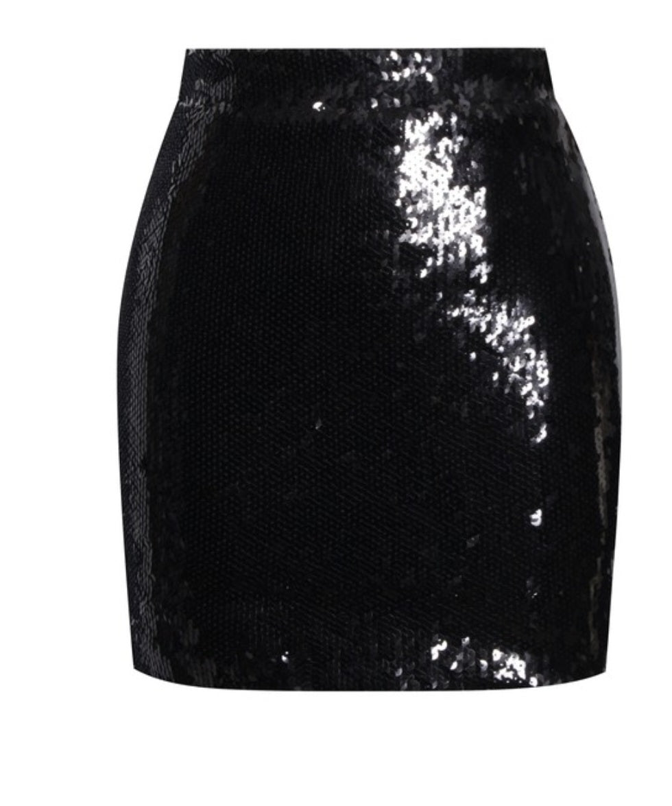 MISS CIRCLE TAMIRA BODYCON MINI SKIRT