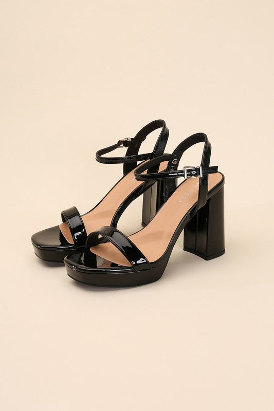 FINN-1 ANKLE STRAP HEEL