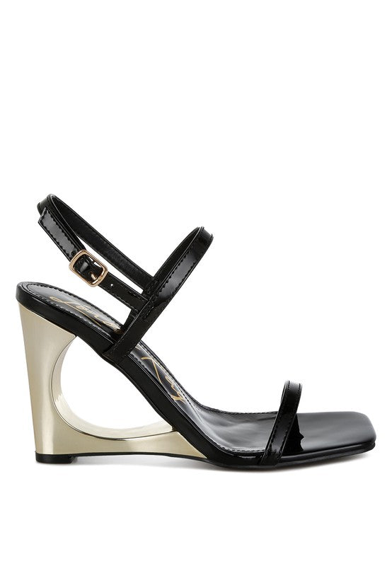 LADRA FANTASY WEDGE HEEL SANDALS