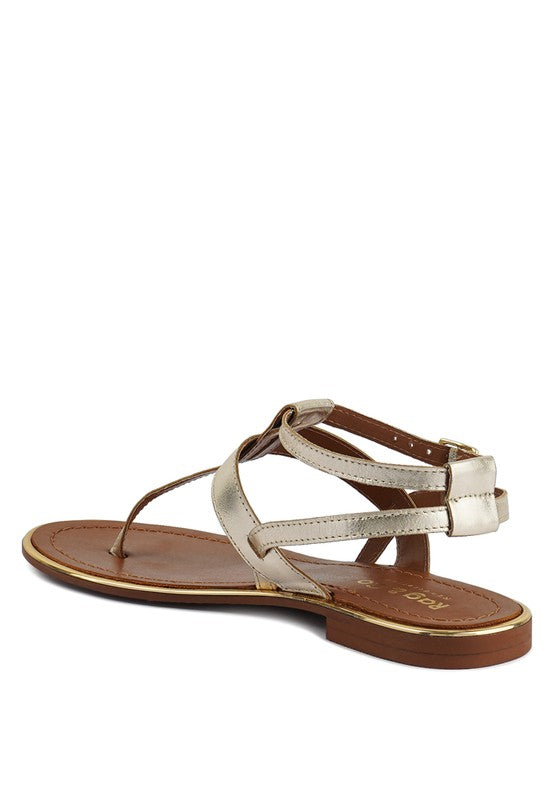 IRENE FLAT THONG SANDALS