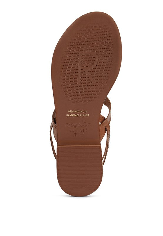 IRENE FLAT THONG SANDALS