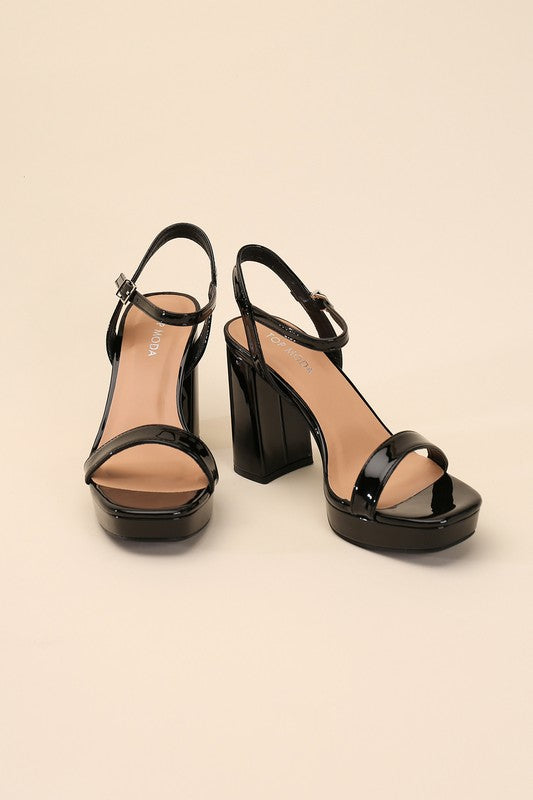 FINN-1 ANKLE STRAP HEEL