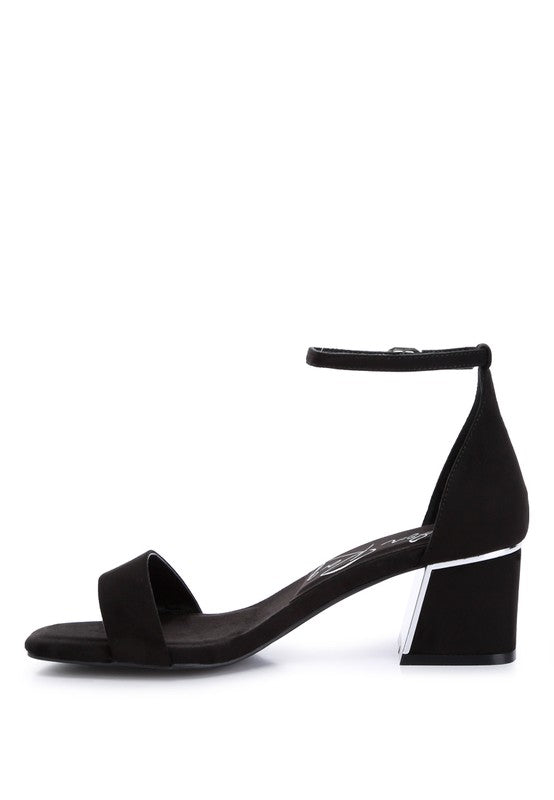 ESHE BLOCK HEEL SANDALS